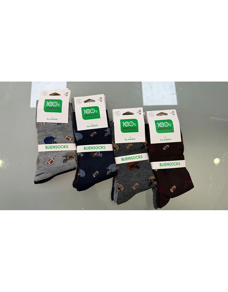 3 PACK CALCETIN RUGBY 40/46