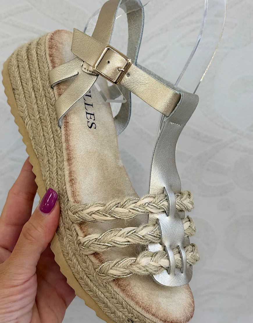 SANDALIA TRENZADA 36/41