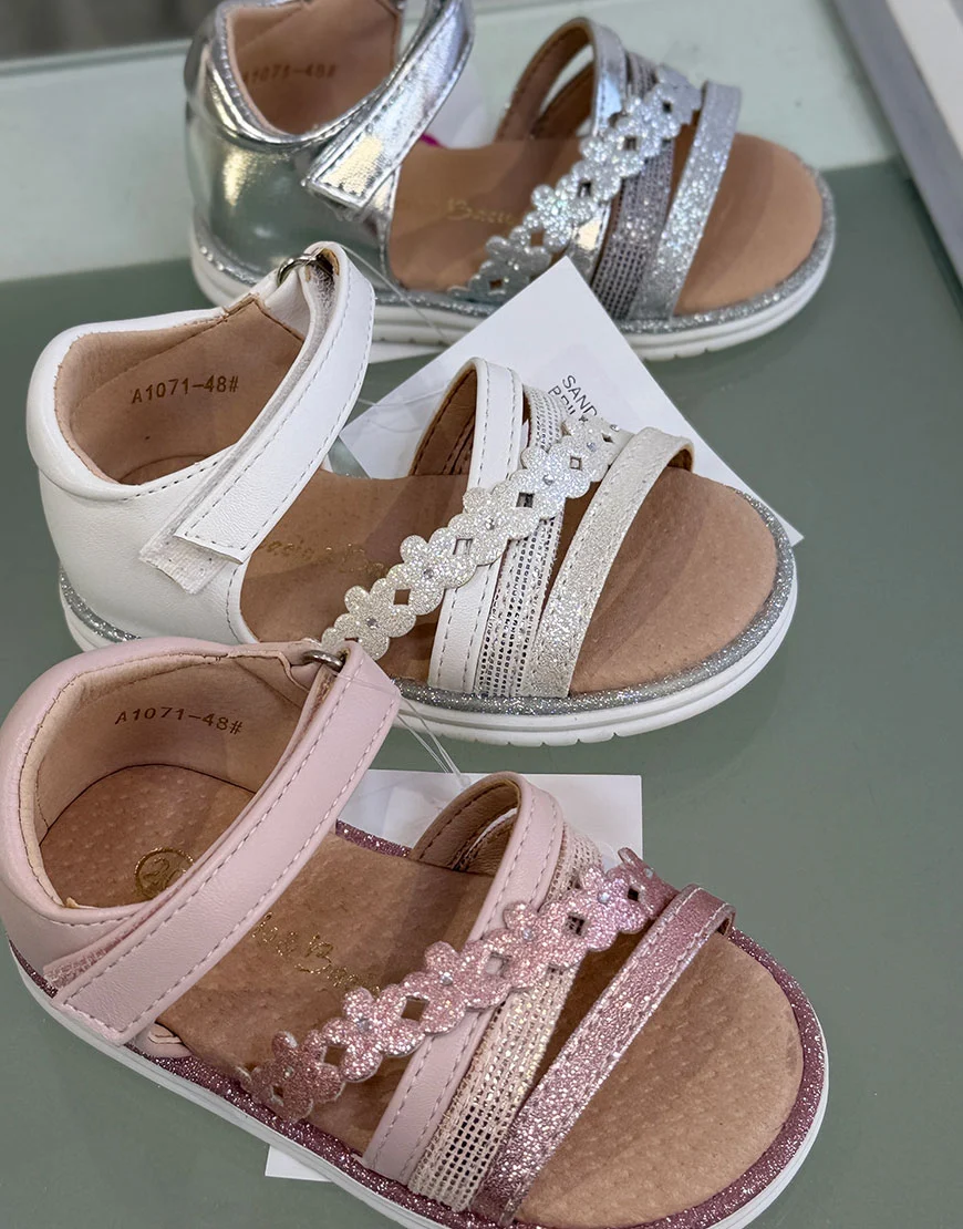 SANDALIA NIÑA BRILLITO 20/25