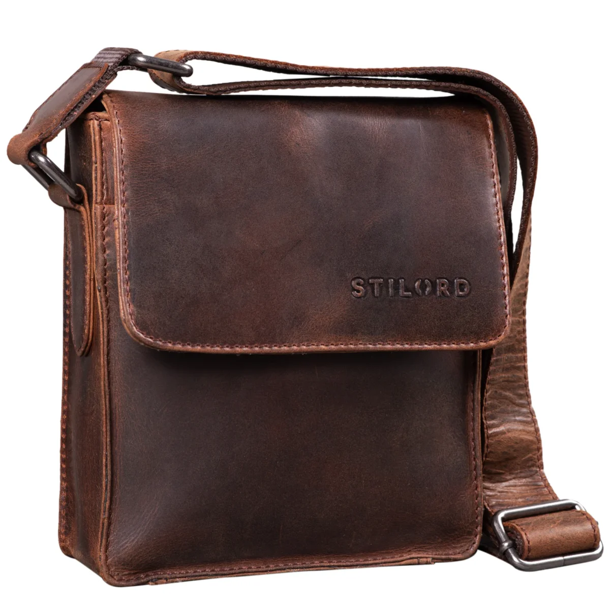 «Nate» Bolso Pequeño De Cuero Para Hombre Bandolera Ideal Para Diario