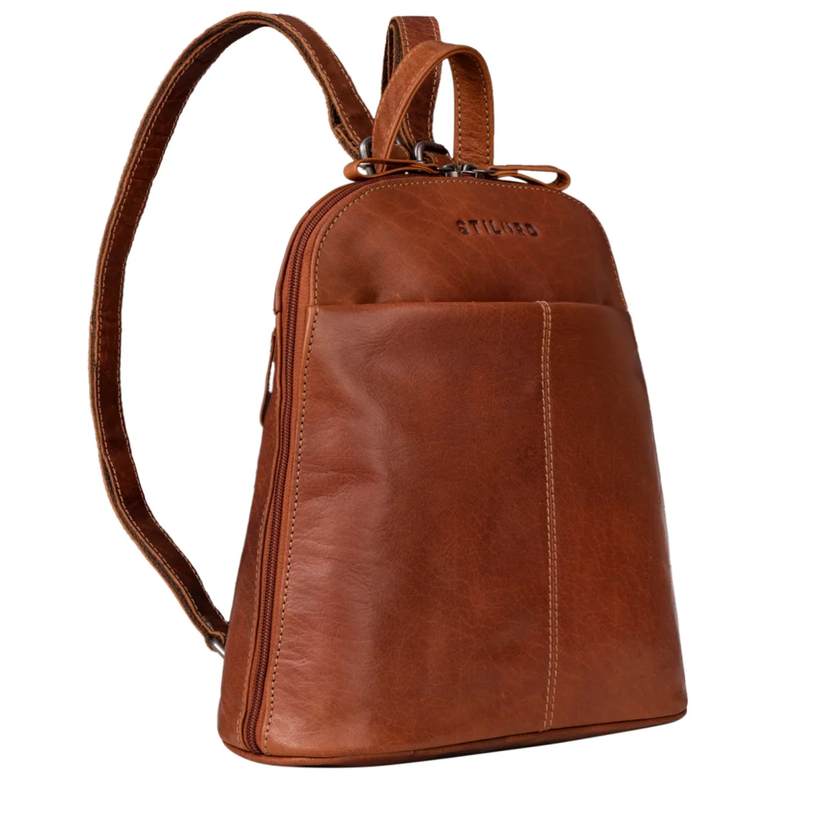 «Olivia» Mochila Cuero Mujeres Daypack