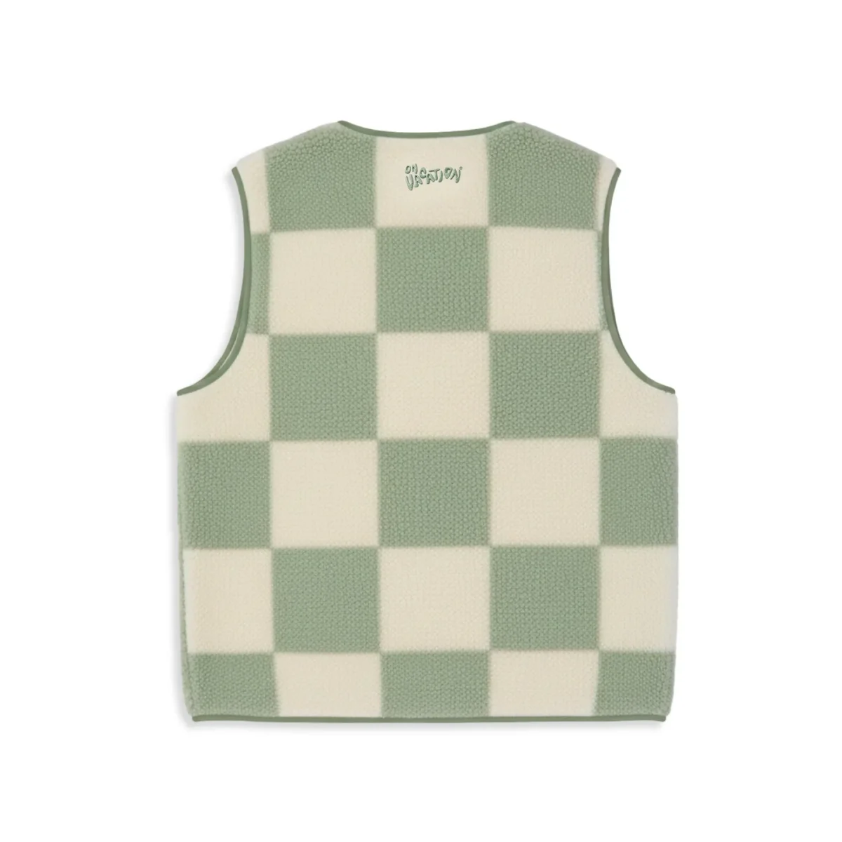 on vacation chaleco Wanderlust Fleece Vest - Mint - Imagen 6