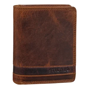 "Sander" Cartera Mini Hombre Cuero con Protección RFID Moderna