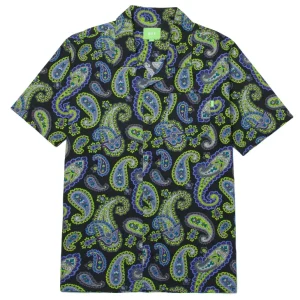 huf camisa paisley woven
