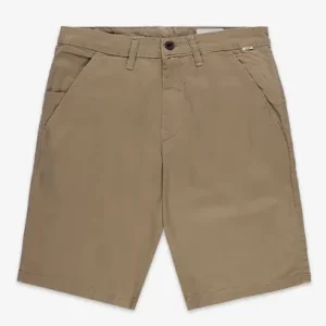 reell bermuda flex grip chino beige