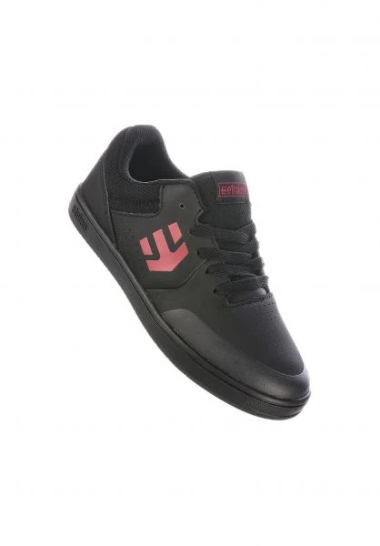 ETNIES ZAPATOS NIÑO NEGRO ROJO