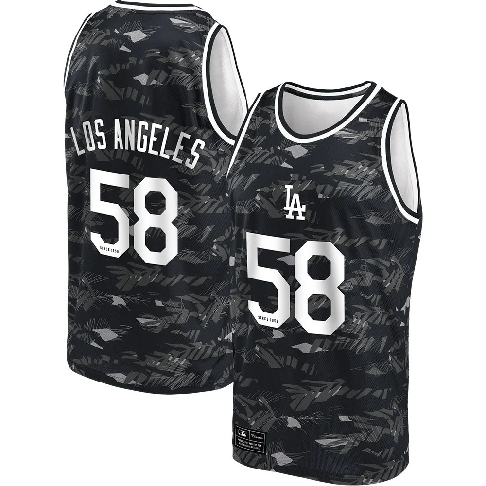 Fanatics camisilla summer beach los angeles dodgers