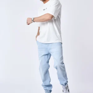 project x paris pantalon vaqueto light blue
