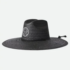Brixton Sombrero Crest Sun Hat Negro